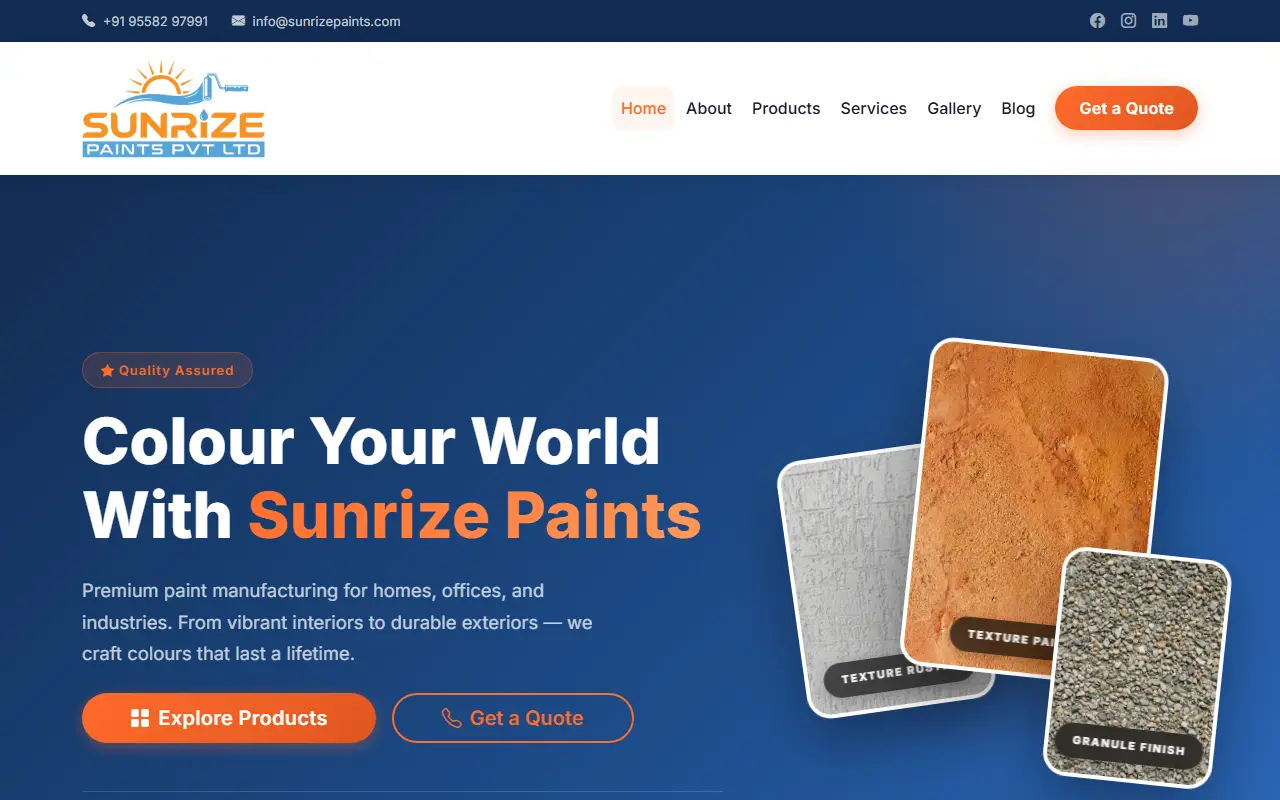 Sunrize Paints